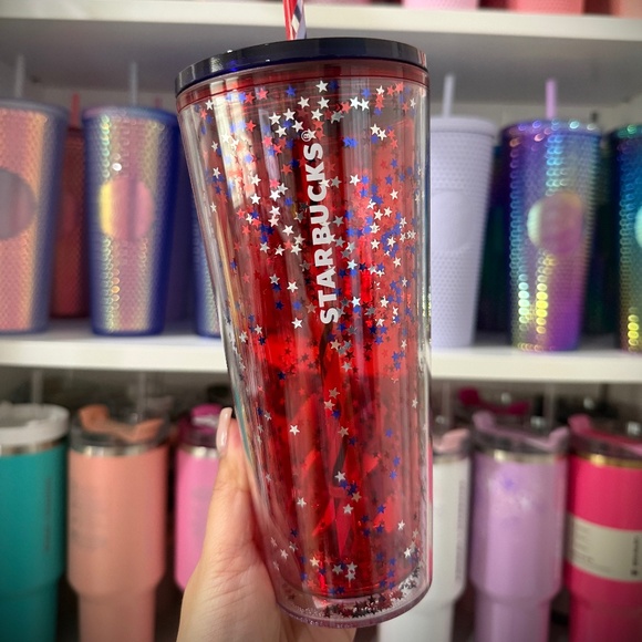 Starbucks Other - Confetti Stars Starbucks Tumbler